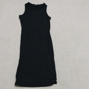 Final Touch Black Sleeveless Maxi Dress